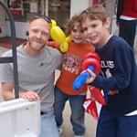 jason and kids on about page